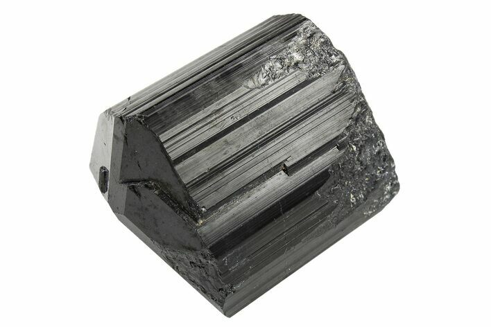 Terminated Black Tourmaline (Schorl) Crystal - Madagascar #295010